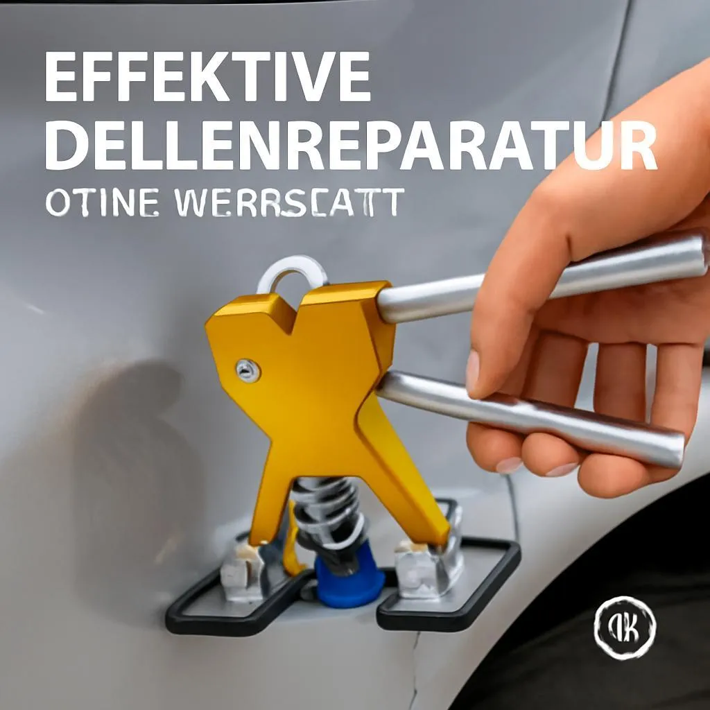Kit débosselage pour réparer les impacts de grêle sur auto