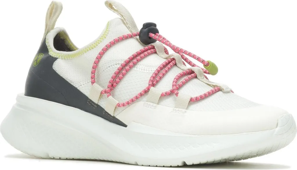 Sneakers Basses Blanches Spark Hush Puppies pour Femme, Modèle FS9446