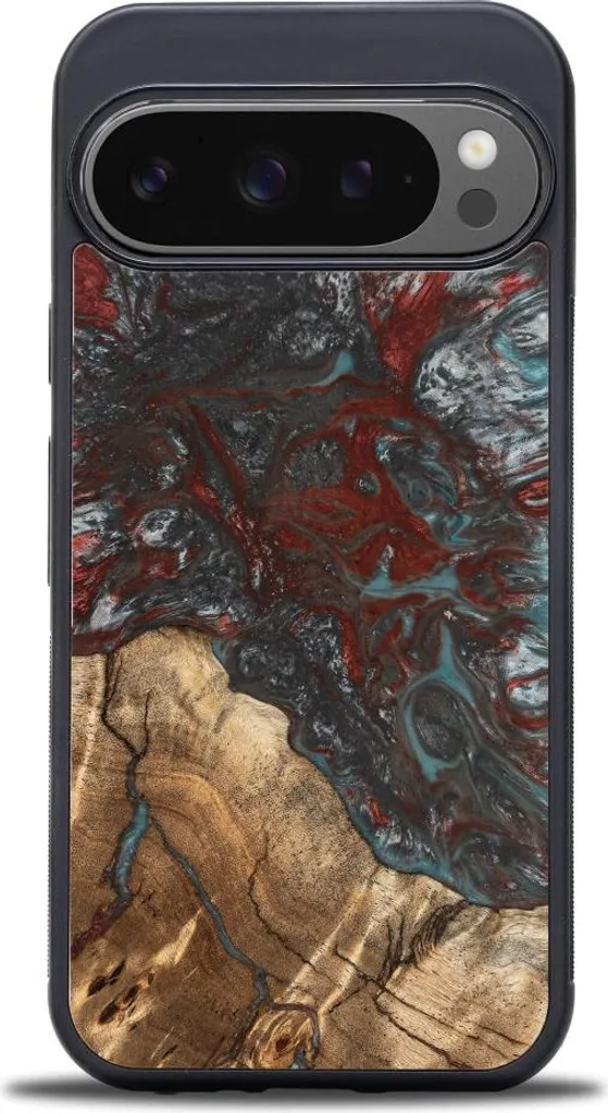 Custodia Bewood Plutone per Google Pixel 10 Pro - Legno e Resina Premium - 1