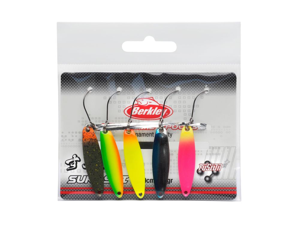 Berkley Area Game Spoons Sukoshi - 5 Forellenspoons im Set