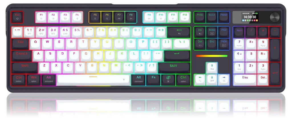 Mechanická klávesnice REDRAGON TERRAFLARE K762WB-RGB-PRO Obrázek produktu 