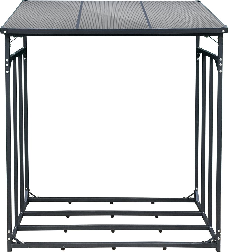 SCHMIDT security tools Brennholzregal 143x70x145cm Stahl Kaminholzregal