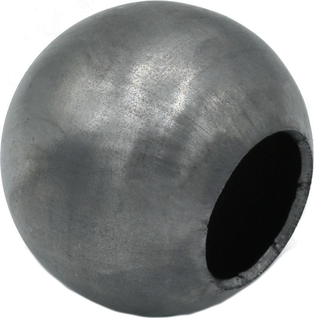 Eisen Hohlkugel Ø 50mm,mit Loch, Bohrung Ø 26mm Produktbild 