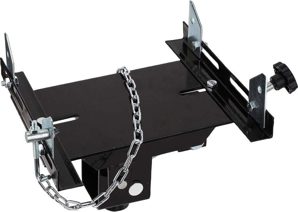 Getriebeheber-Adapter für Pkw- und Leicht-Lkw-Getriebe. Robuster Stahl mit einer Tragfähigkeit von 6600 lbs