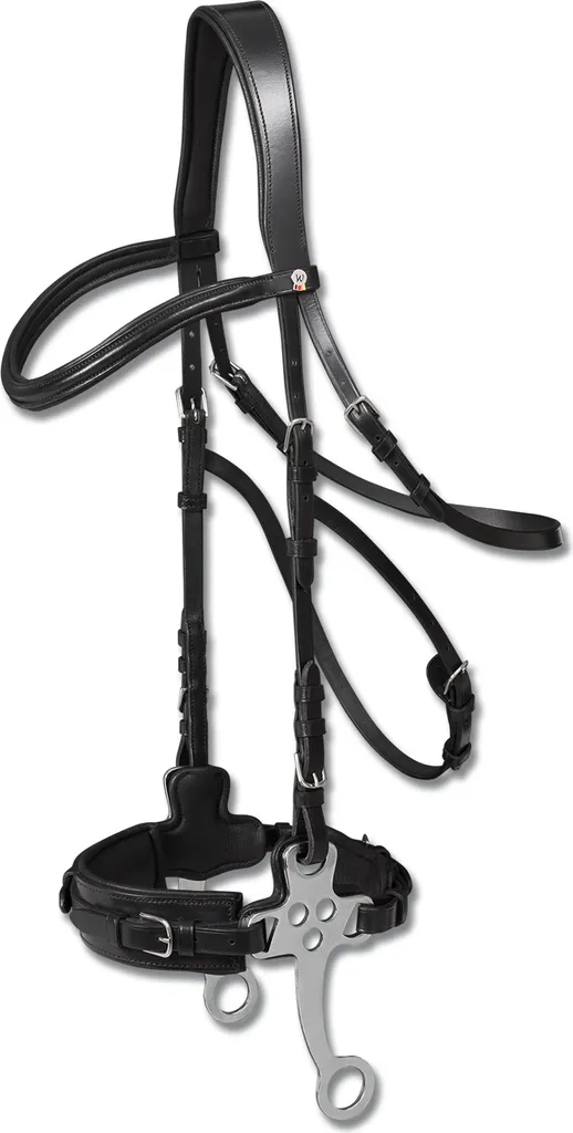 Waldhausen Hackamore X-line Snaffle Silver Cob Silver Cob