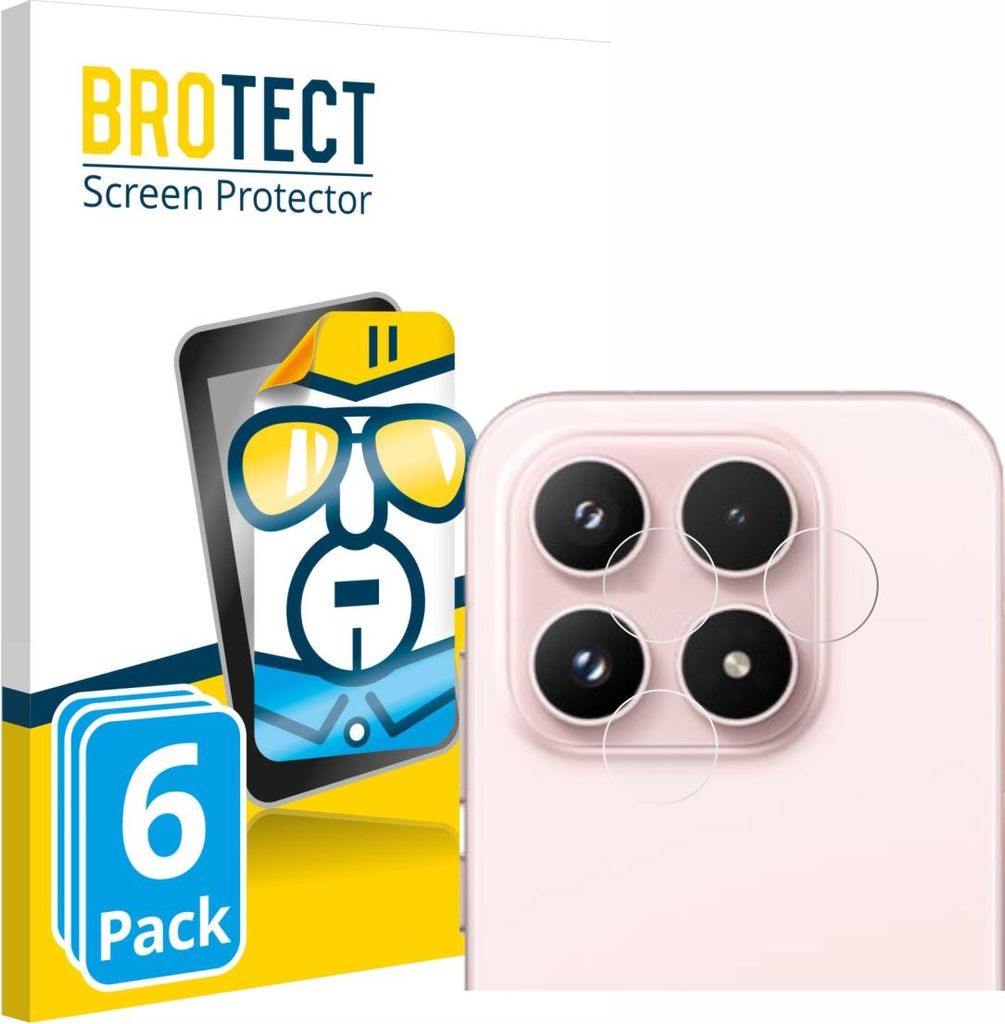 6x Für Xiaomi 17 (NUR Kameraschutz) Schutzfolie BROTECT Produktbild 