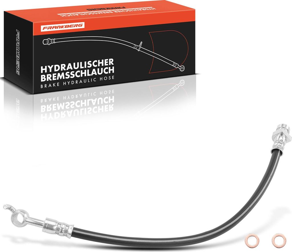 Frankberg 1x Bremsschlauch Bremsschläuche Hinterachse Links für Hyundai iX35 KIA Sportage SL