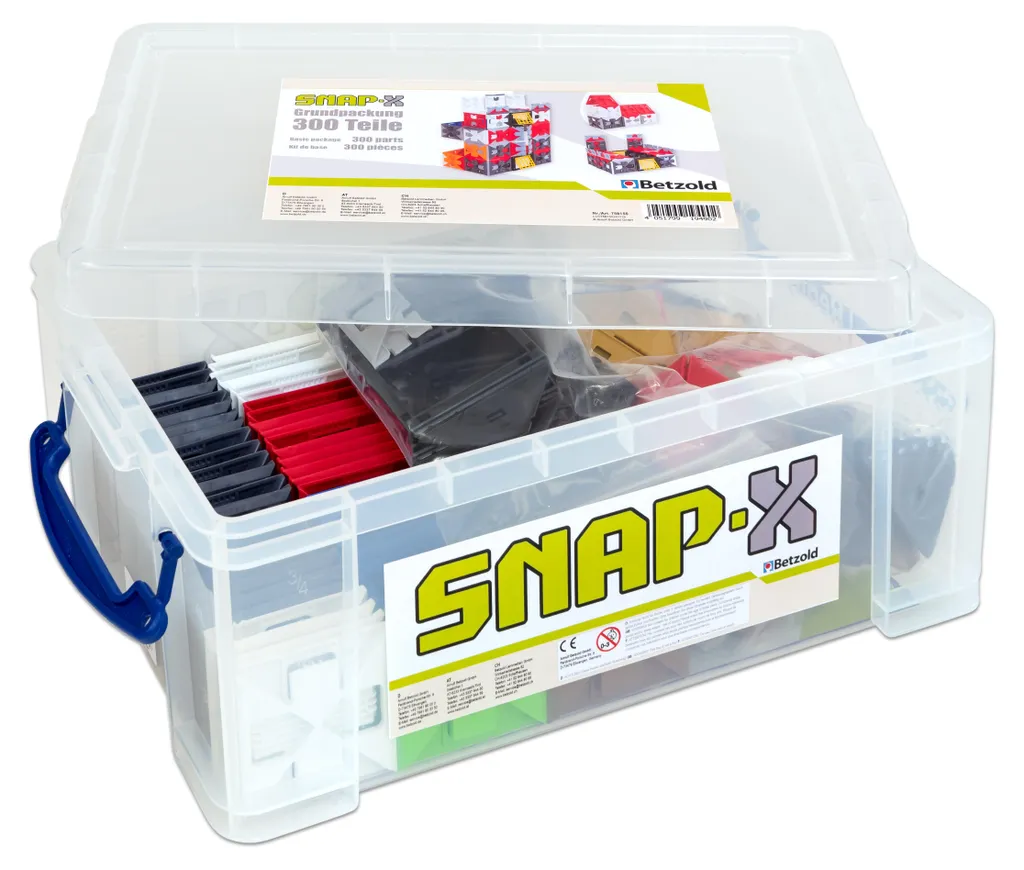 Jeu de construction SNAP-X 300 pièces pour stimuler la créativité enfant