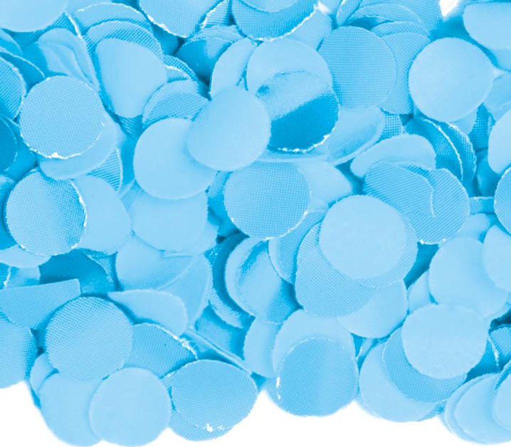 Konfetti in Kreisform, Farbe Blau, 25 g für festliche Anlässe und Dekorationen