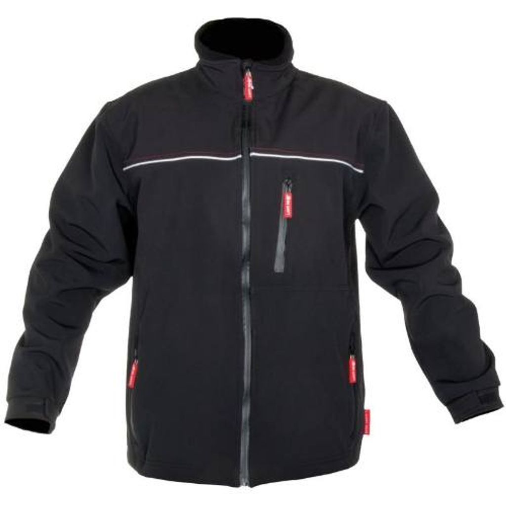 Softshell-Jacke, M 164 - 170, schwarz, LAHTI PRO