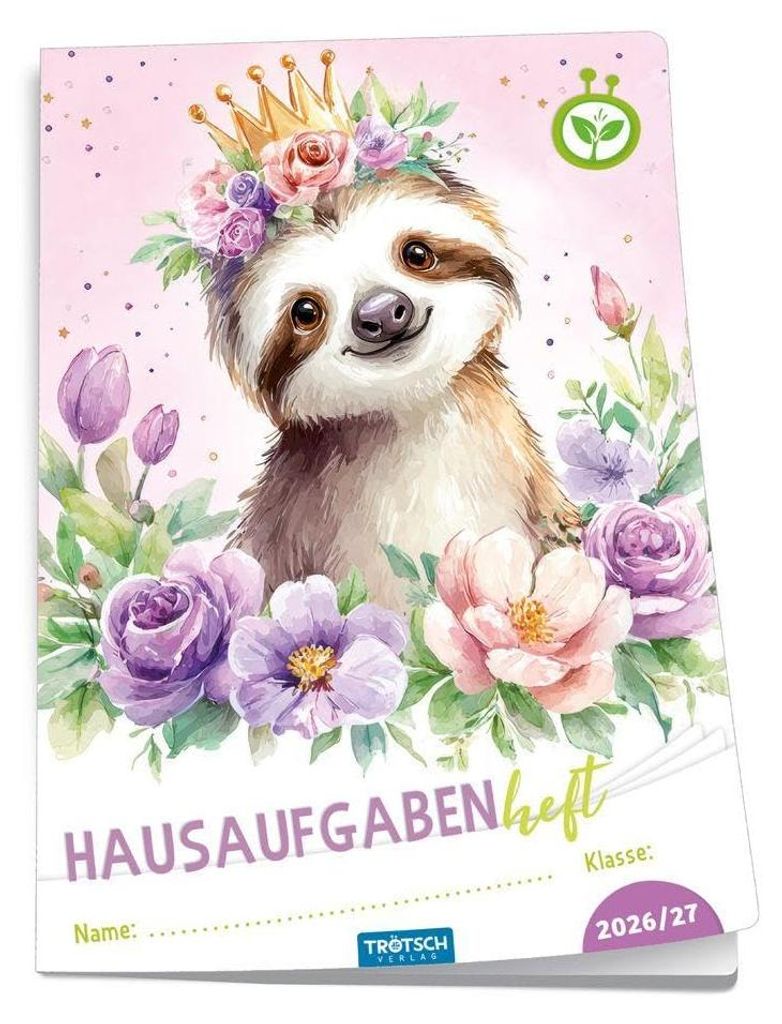 TRÖTSCH - Jahresbezogenes Hausaufgabenheft Grundschule Produktbild 