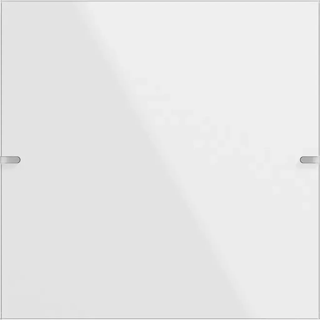 Ensemble de bascules simple touche Gira TS4 G blanc pour poussoir