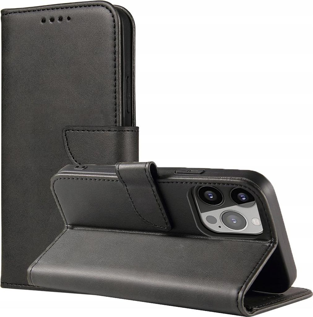 Custodia con patta magnetica per Sony Xperia 5 V - Nero Immagine del prodotto 