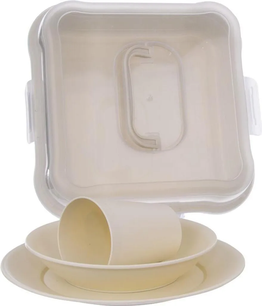 Set Vaisselle Camping Orion 13pcs : Solution Légère pour Pique-nique