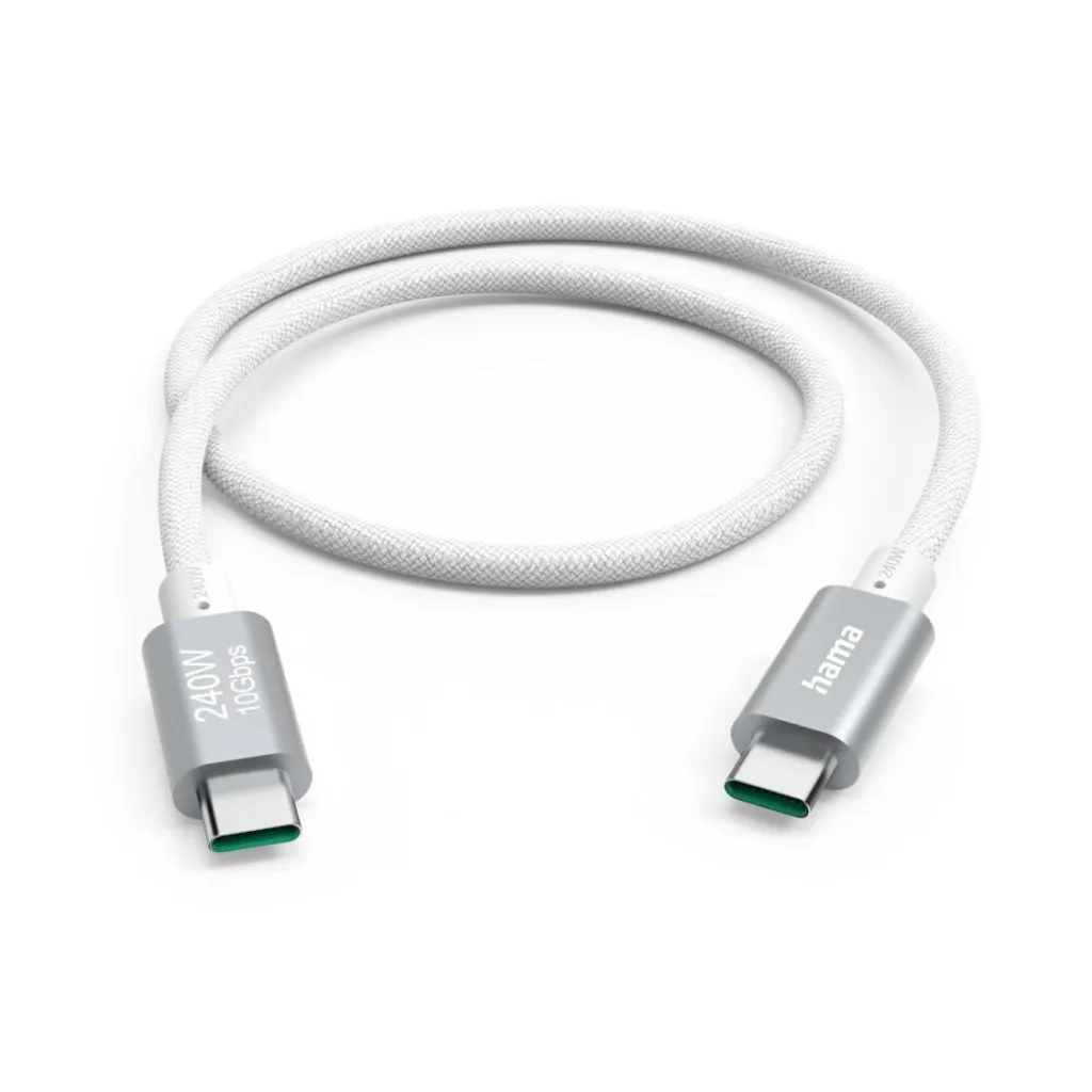 Hama Cavo di ricarica da USB C a USB C, 1,5 m, ricarica rapida