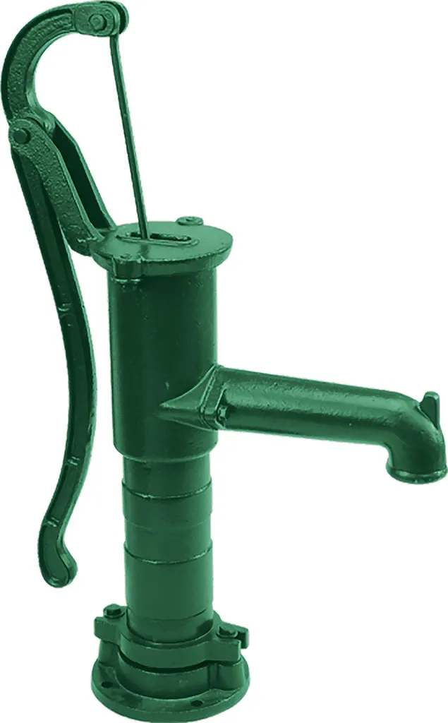 Pompe à main abyssinienne anti-corrosion : récupérez l'eau du puits facilement