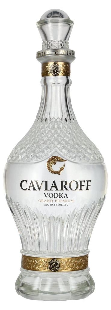 CAVIAROFF Grand Premium Vodka 40% Vol. 1l Image du produit 