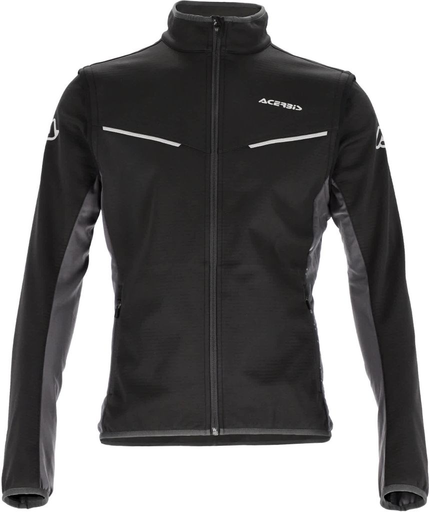 ACERBIS Enduro SOFTSHELL TRACK Jacke Schwarz/Grau größe XL