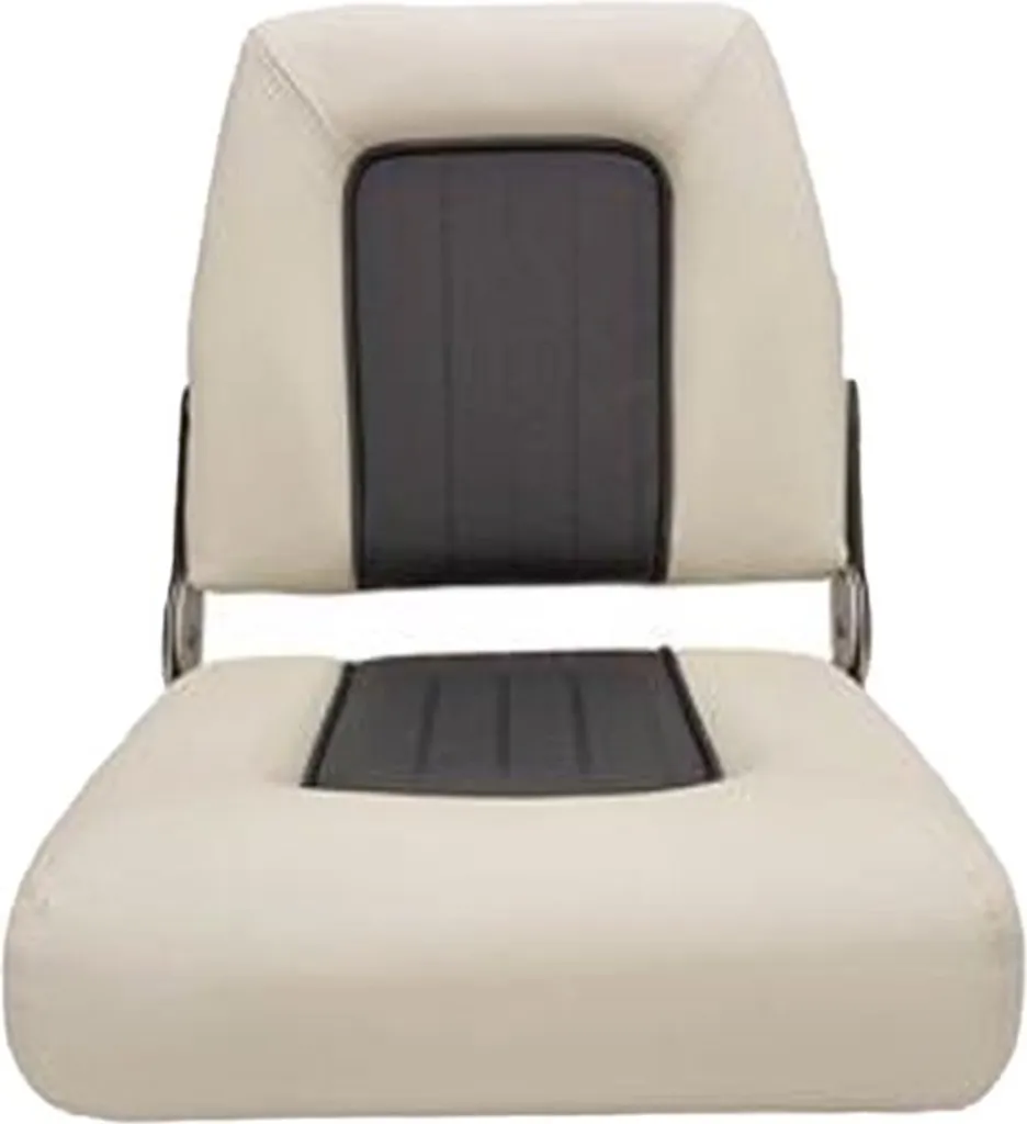 Siège de bateau confortable Hollex White Star pour pêche et loisir