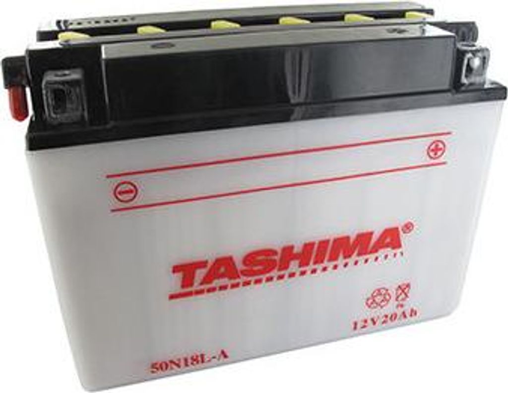 Blei-Batterie Tashima Verstärkt Für Rasentraktor Und Nutzfahrzeug 12V, 20A. L: 205, B: 90, H: 162 mm, + Rechts. (Mit Säure geliefert)