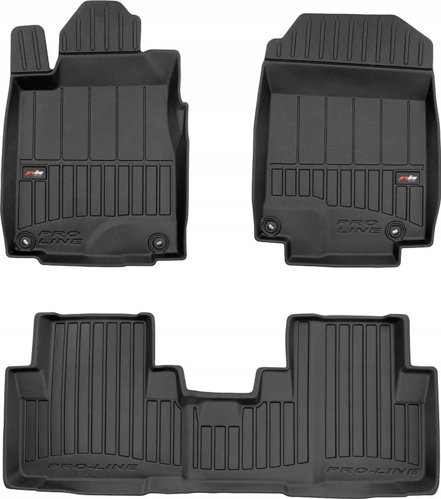 Tappetini 3D Honda CR-V 2012-2018 Gomma Alta Qualità Inodore