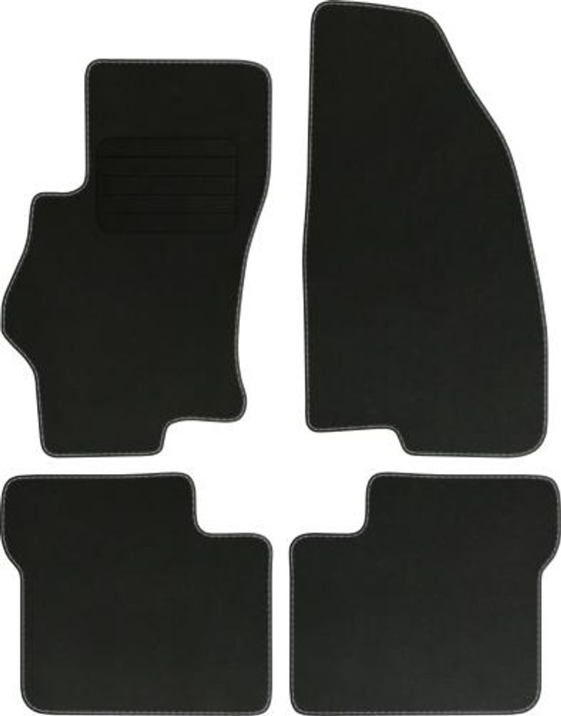 Velours Fussmatten für Fiat Linea Bj. 2007 - 2015 Automatten Passform Neu BASIC