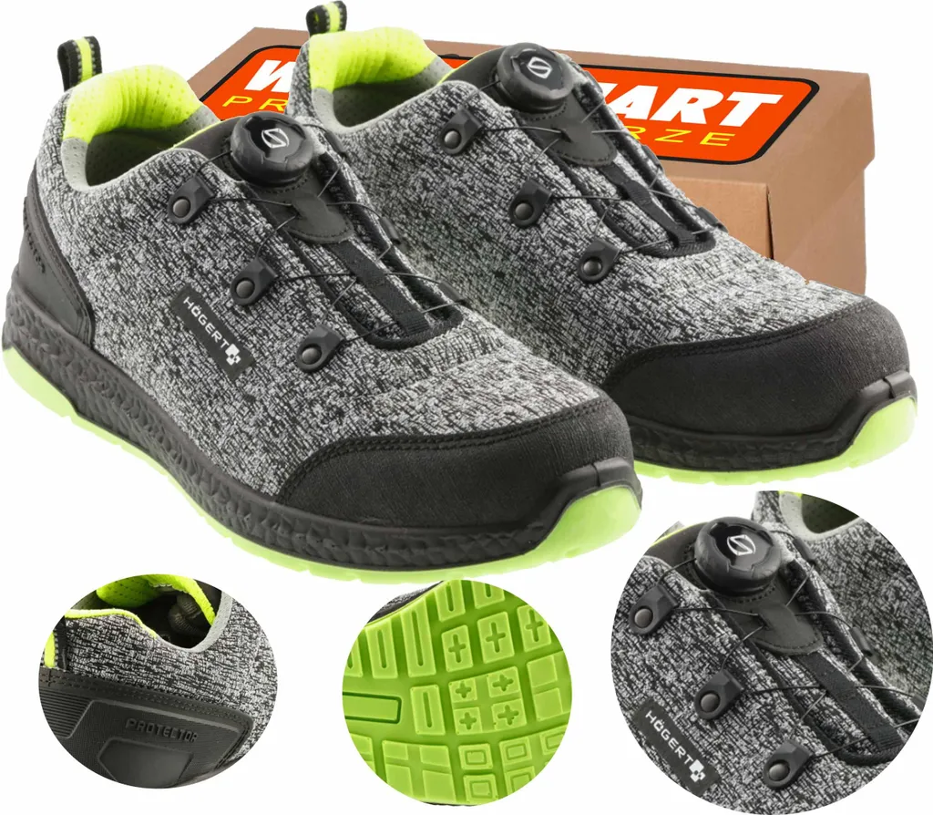 Chaussures de sécurité légères type sport S1PS Hogert KEMNITZ en 46
