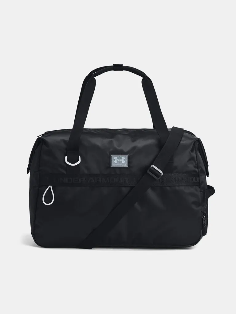 Sac UA Essentials Duffle BLK résistant à l'eau avec compartiment chaussures