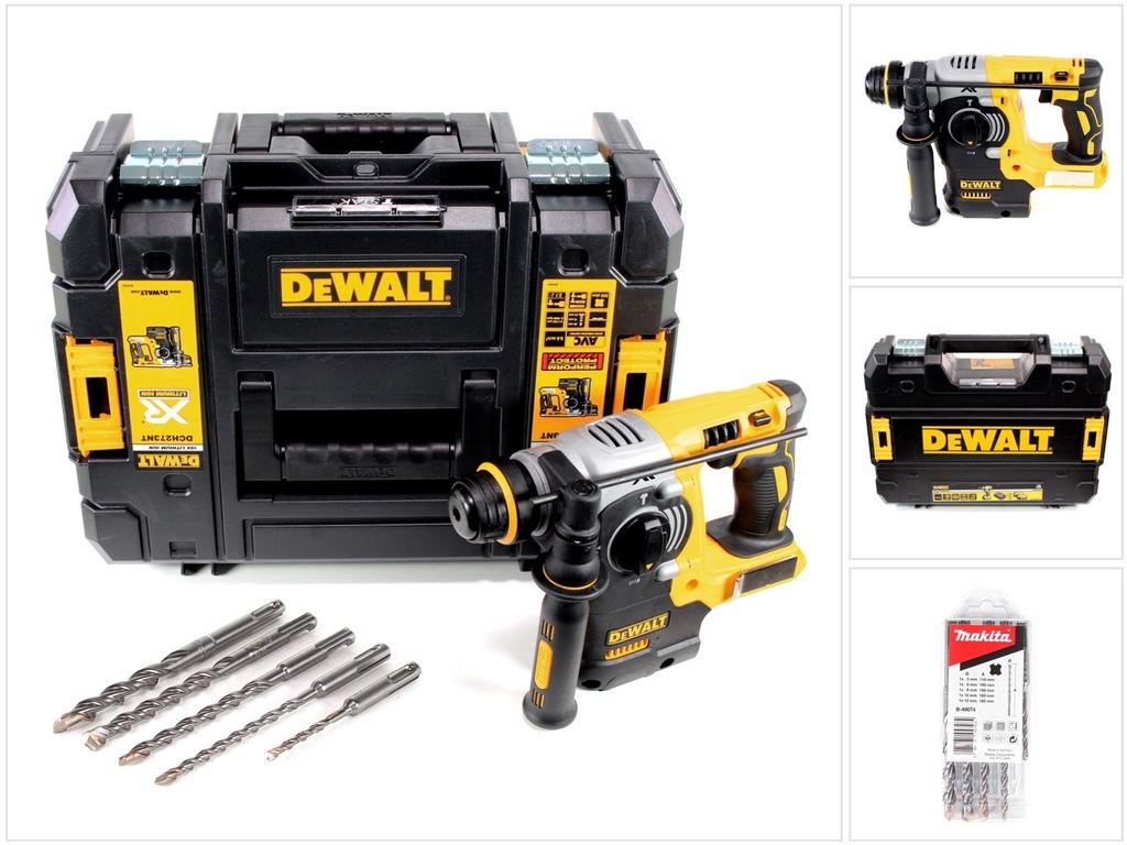 DeWalt DCH 273 NT Akku Kombihammer 18V 2,1J SDS-Plus Produktbild 