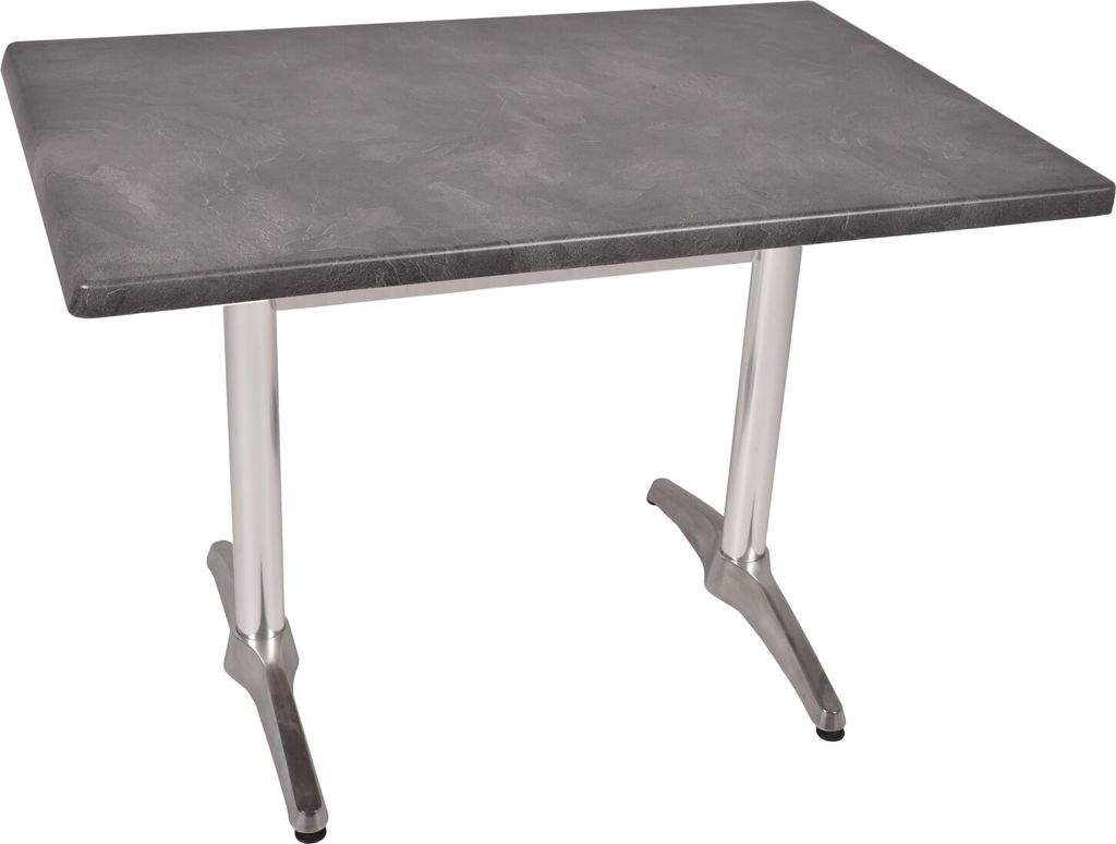 Bistrotisch DARK SLATE BRENTA 04 | 110×70 cm Produktbild 