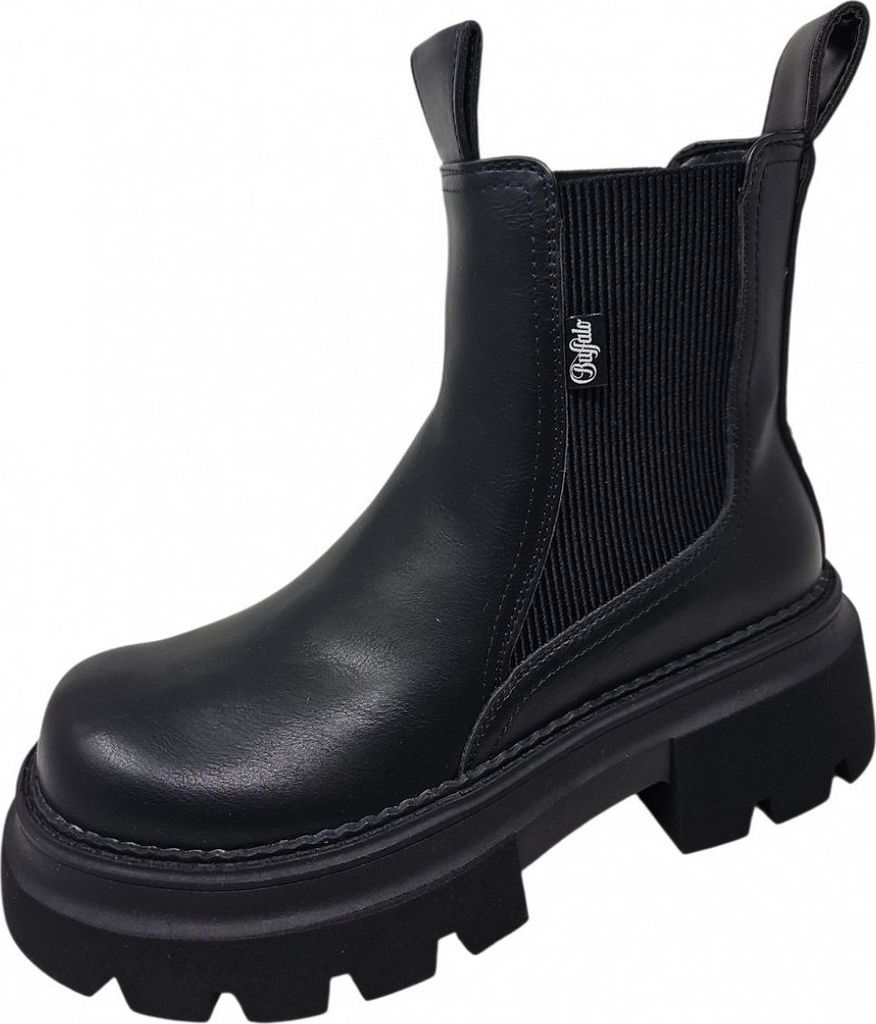 Buffalo Mave Chelsea Chelsea Boot Schwarz