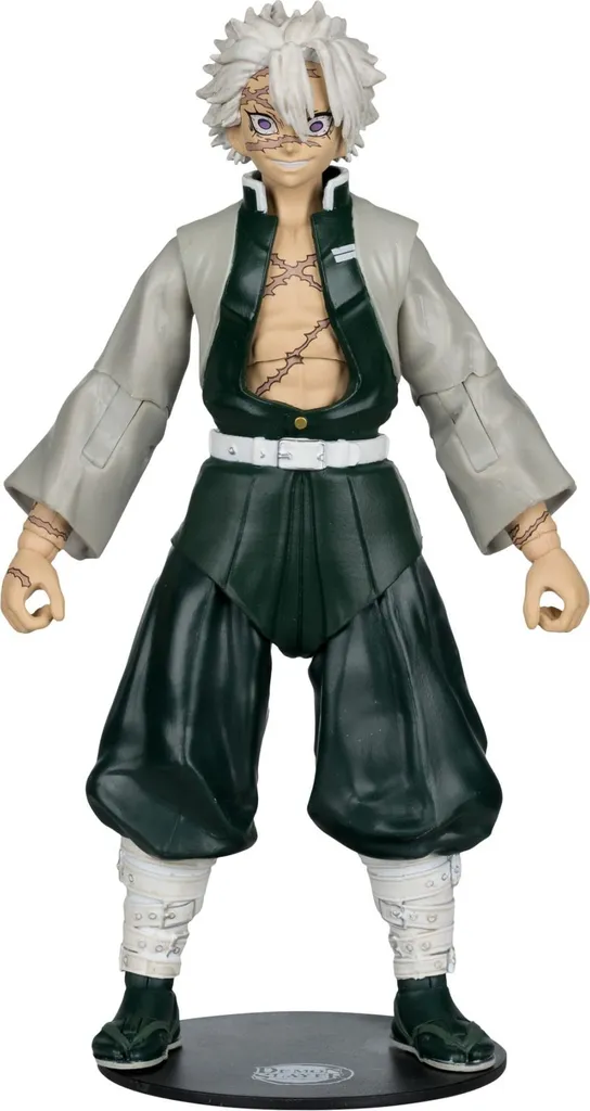 Figurine Sanemi Shinazugawa Robuste 17 cm - Finition Sans Défaut