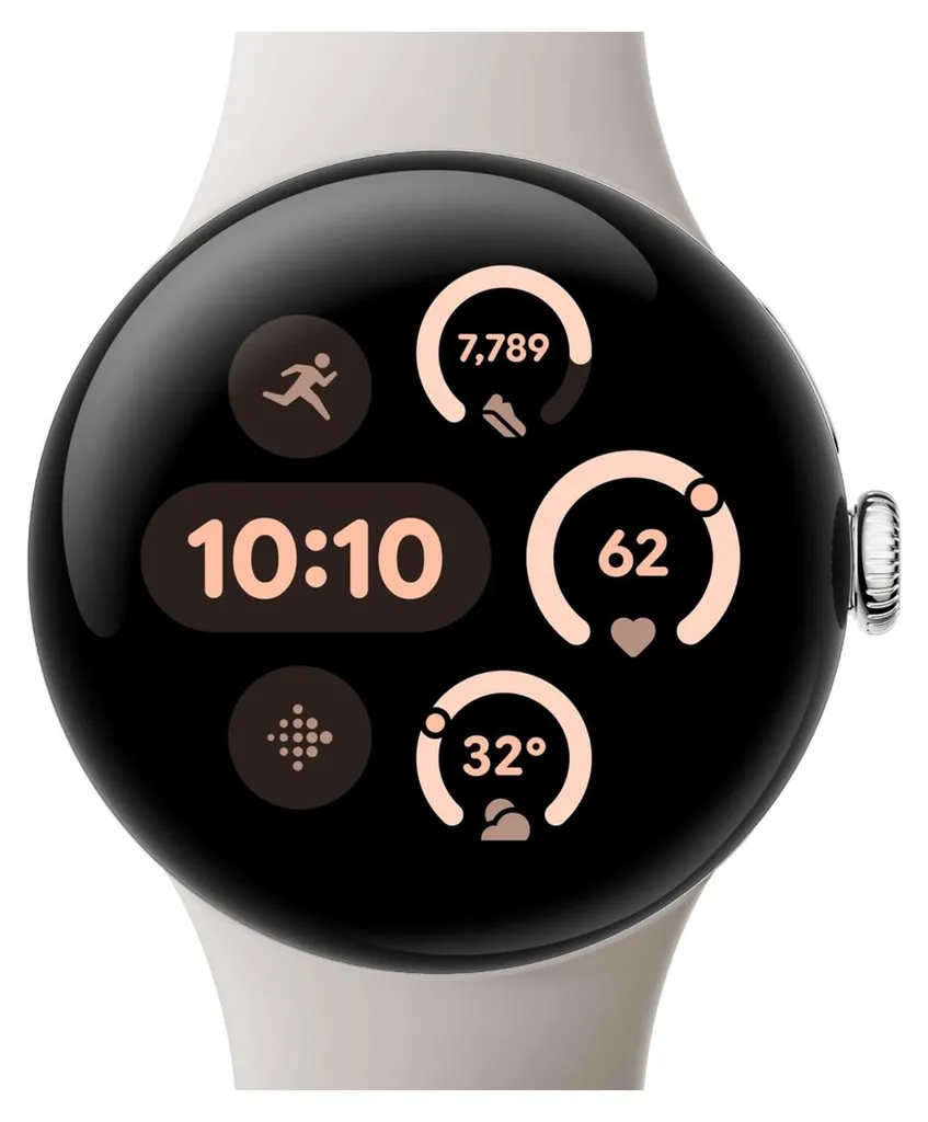 Google Pixel Watch 3 41 mm argent : la montre connectée Google ultime