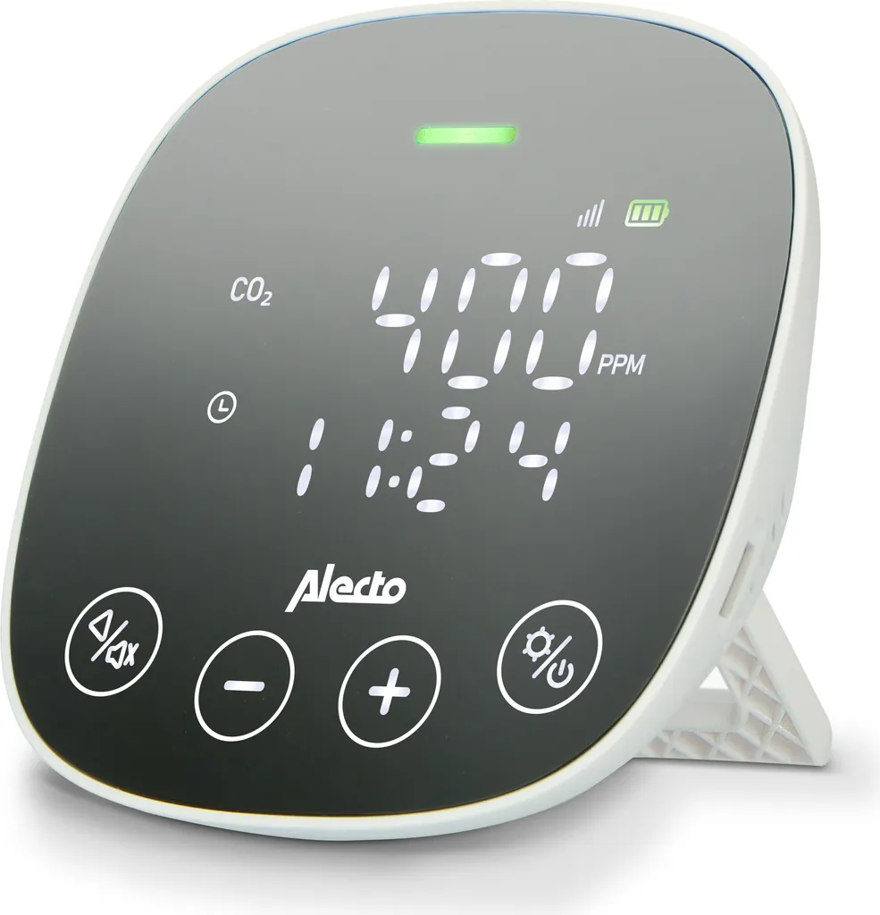 Alecto AQ30 Finissez-en avec l'air vicié grâce au testeur CO2 NDIR