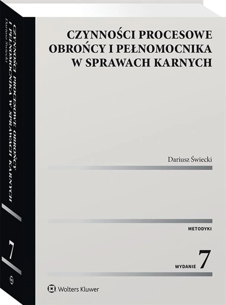 Guide pratique des actes pénaux : La défense selon Ariusz Świecki 2024