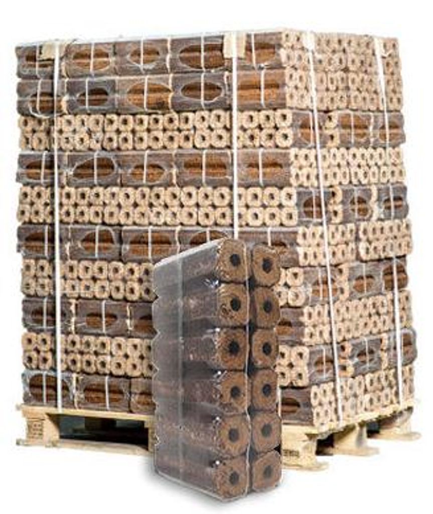 Pini Kay Briketts (Import) Palette 96 Säcke x 10 kg (960 Produktbild 