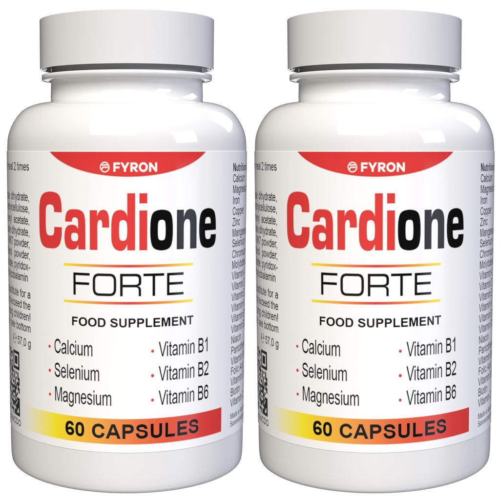 Cardione Forte - 120 Kapseln (2x 60 Kapseln), 2er Pack