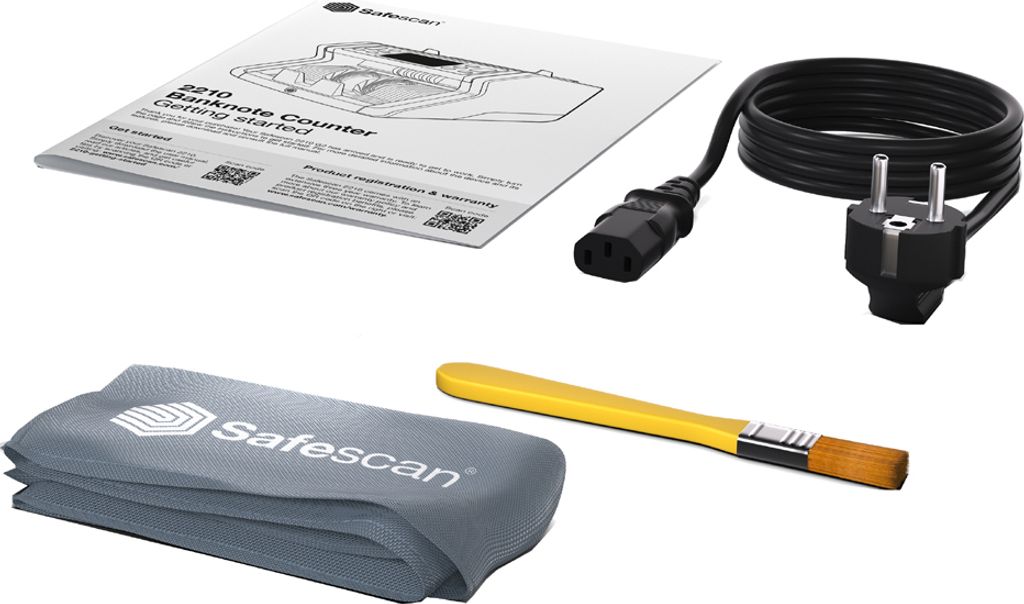 Počítačka bankovek Safescan "Safescan 2250 G2" šedá Obrázek produktu 9