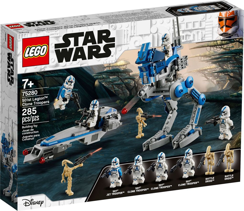 LEGO® Star Wars™ 75280 Clone Troopers™ der 501. Legion Obrázek produktu 