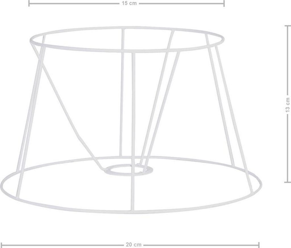 Graine Creative Lampenschirmsockel 20x15x13 cm - 1 Stück