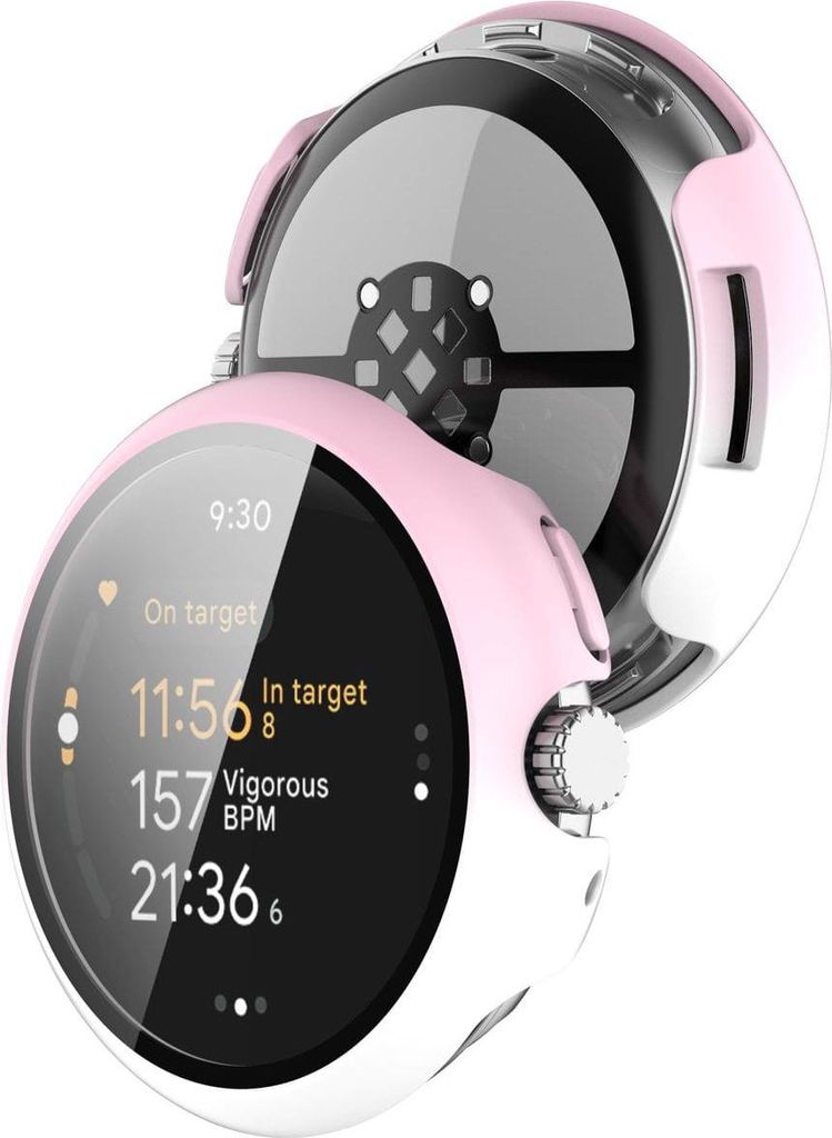 Etui ze szkłem do zegarka Bizon Case+Glass Watch do Google Produktbild 