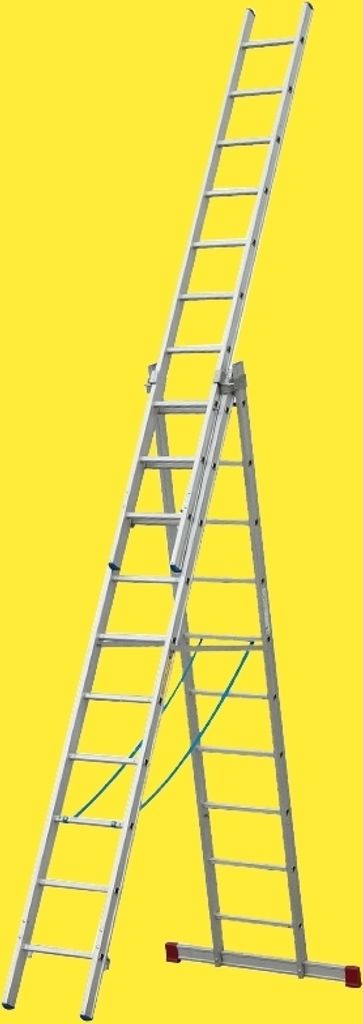 2. Wahl Alu Mehrzweckleiter  - Sprossenanzahl: 3 x 10, max. Produktbild 
