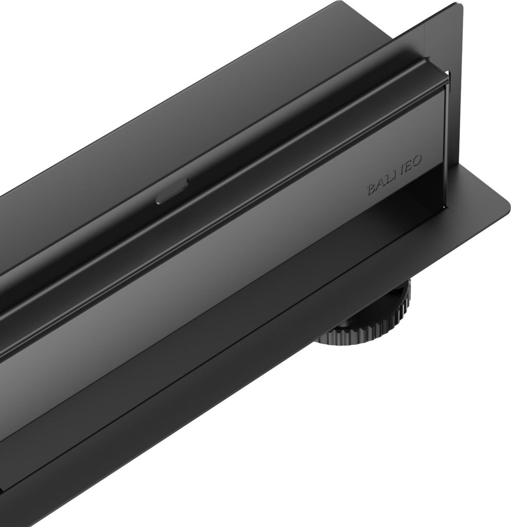BALNEO Duschrinne W-Drain NEXT 2in1 80 cm Schwarz Produktbild 