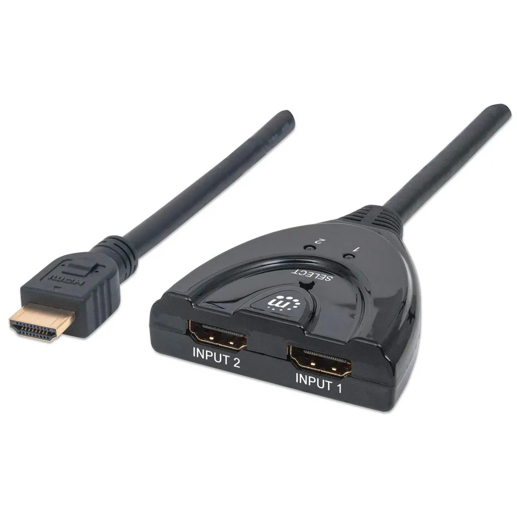 Doubleur de Sortie HDMI Manhattan 207416 pour Ecran et Projecteur