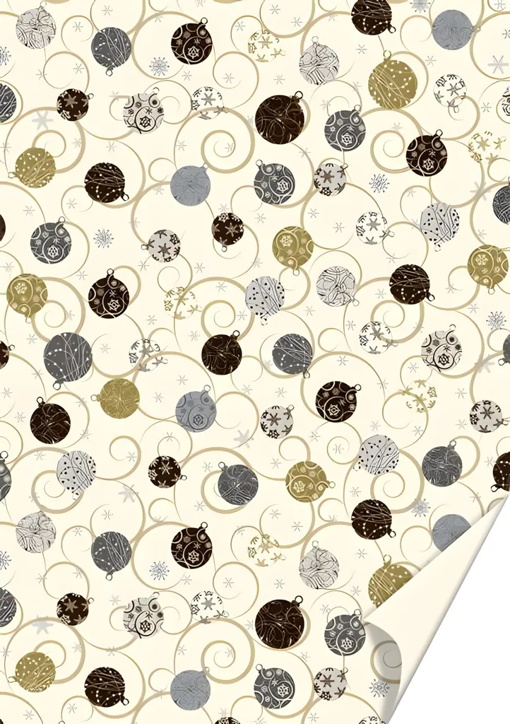 Carton Décoratif Heyda Balls 50x70 cm Crème Grand Format Motif Relief