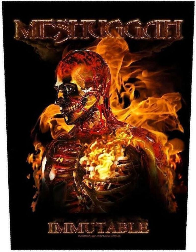 Meshuggah Immutable Aufnäher zum Aufnähen