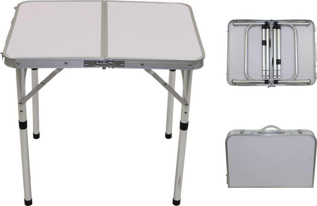 Fox Outdoor Camping-Tisch, klappbar, Alu, Tragegriff