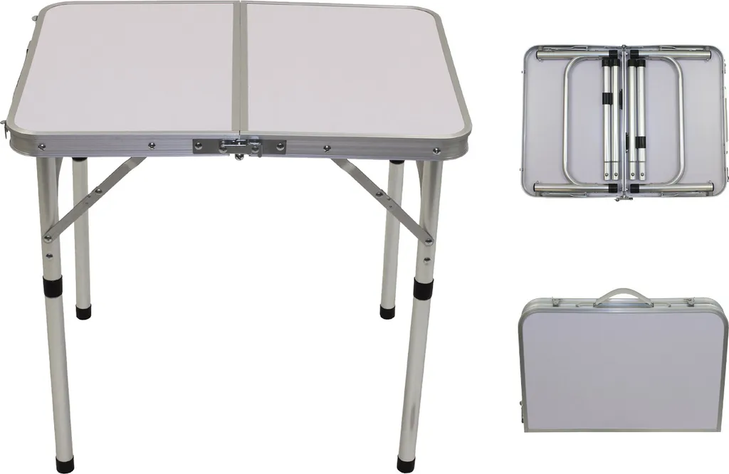 Table de camping pliante en aluminium Fox Outdoor avec poignée 60cm
