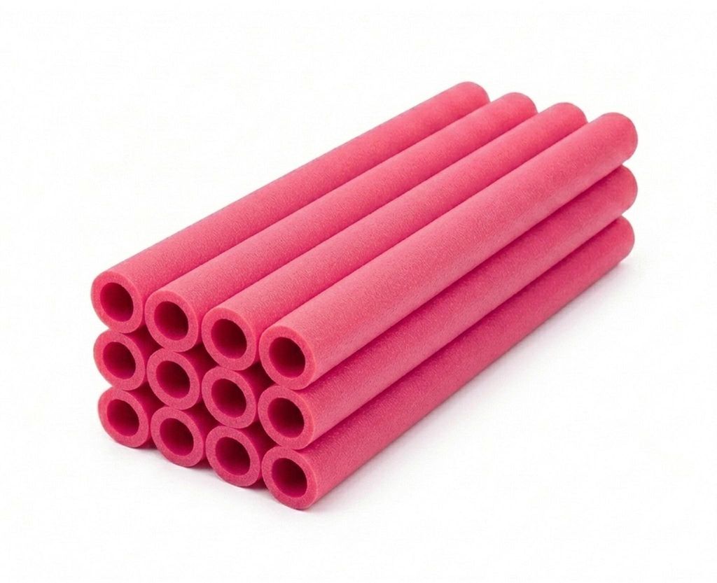 Aga 12x Schaumstoffschutz für Trampolinenstangen 70 cm Rosa