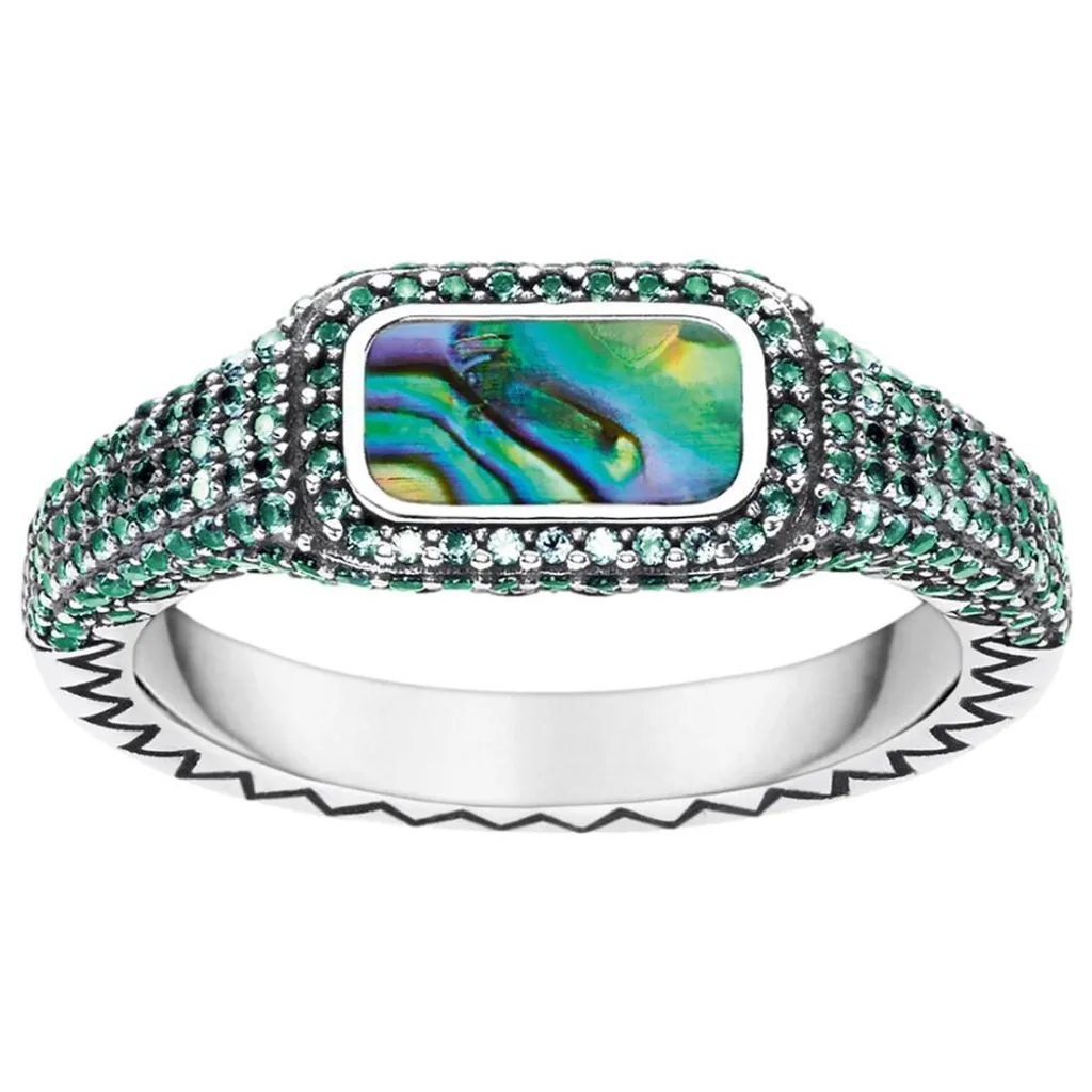 Bague Thomas Sabo Uni anneaux TR2233-991-6-54 - Argent sterling 925